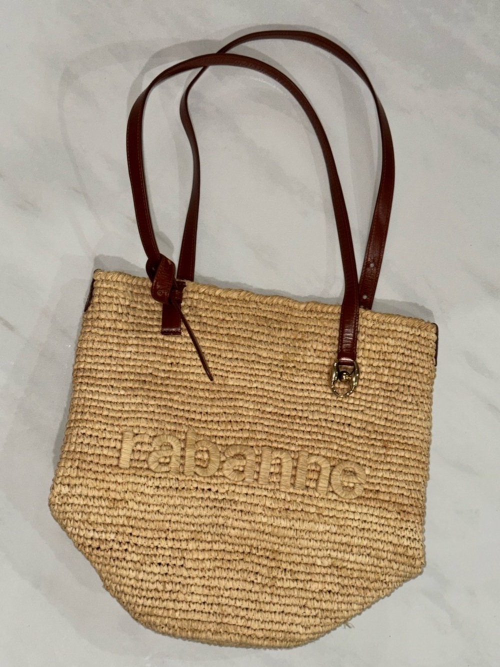 Rabanne Cabas Shoulder Bag Woven - Picture 2 of 10